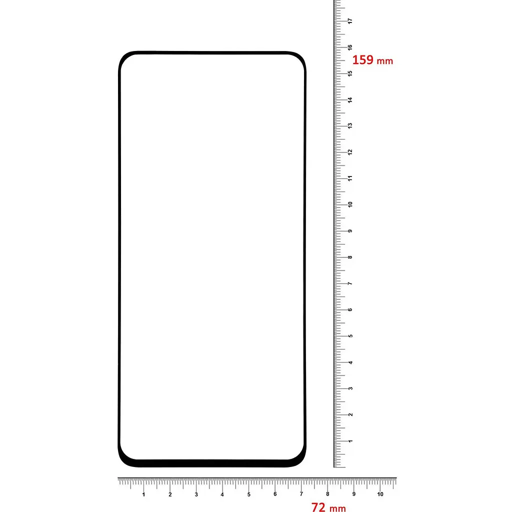 Защитное стекло BeCover для Huawei P Smart 2021 Black (705381) - фото 3