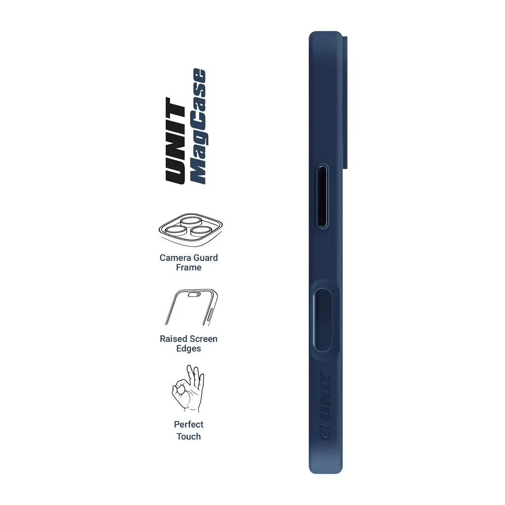 Чохол ArmorStandart Unit MagSafe для Apple iPhone 16 Dark Blue - фото 3