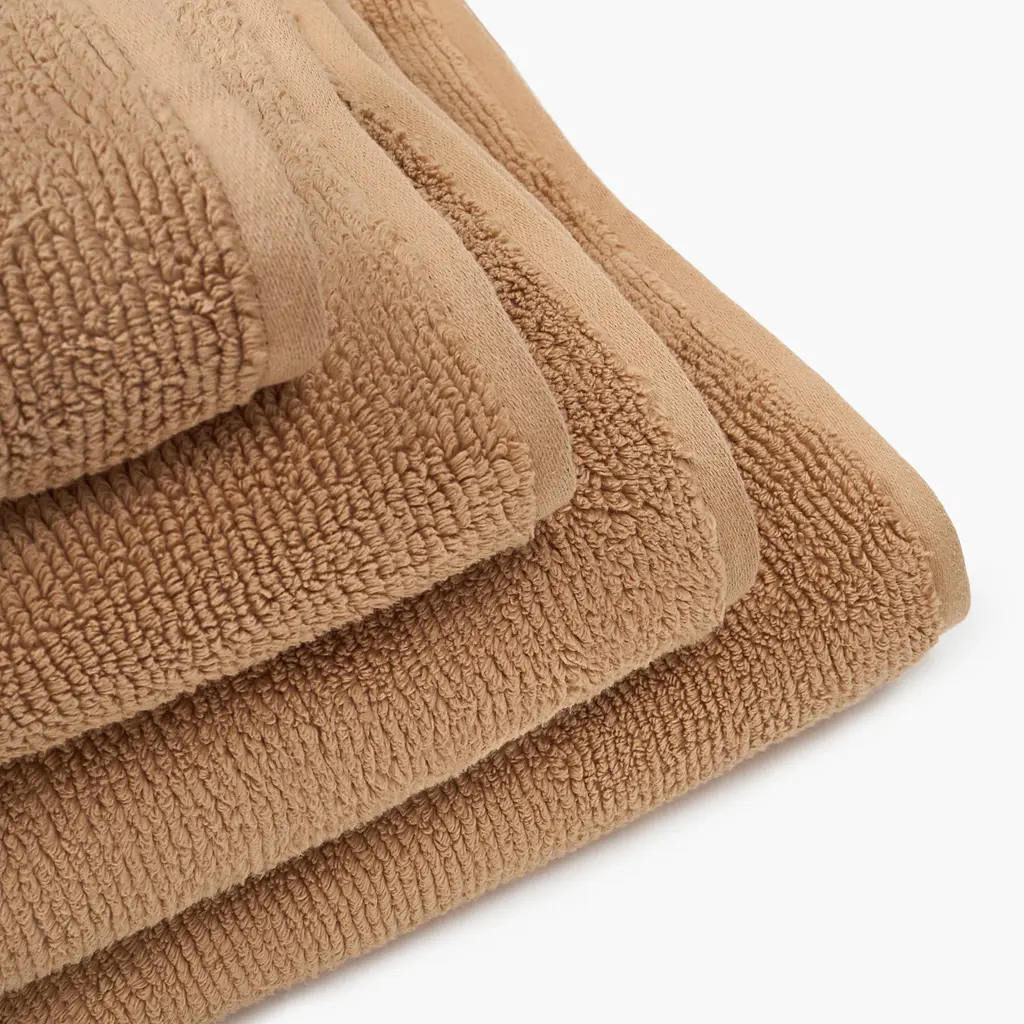 Рушник MBM HOME Шепіт 90x150 см коричневий (BT-21 XL BROWN) - фото 6