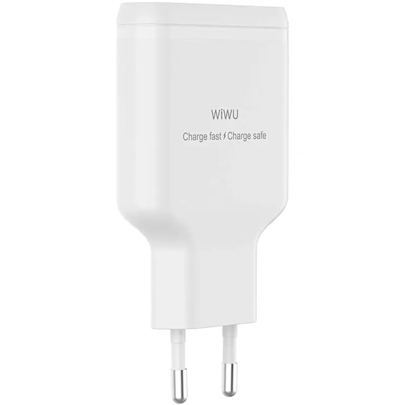 МЗП G035 Essen PD65W GaN (2USB-C) White Wiwu teh0029666 - фото 5