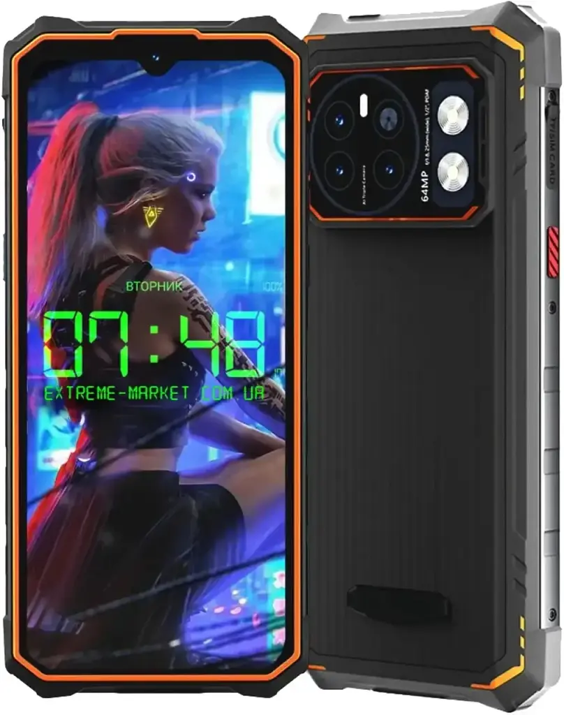 Смартфон Hotwav Cyber 13 8/128Gb Orange Global Version - фото 5