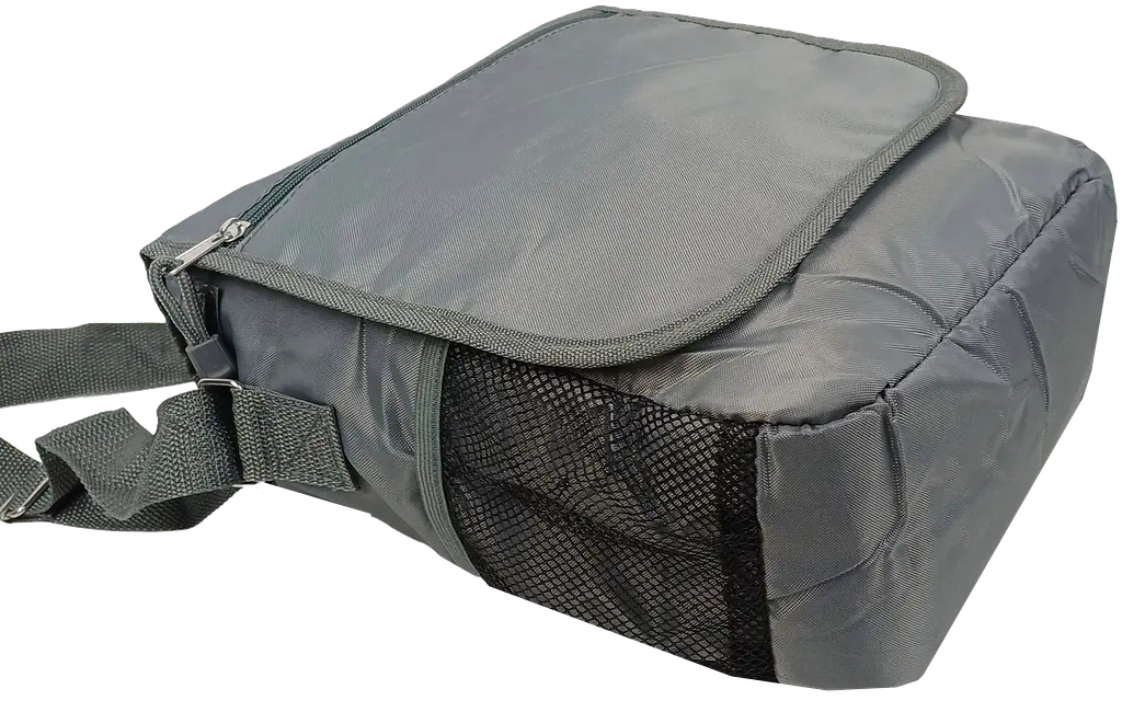 Термосумка Live in style 8L, сіра, холодильник через плече, Small Cool Bag - фото 8