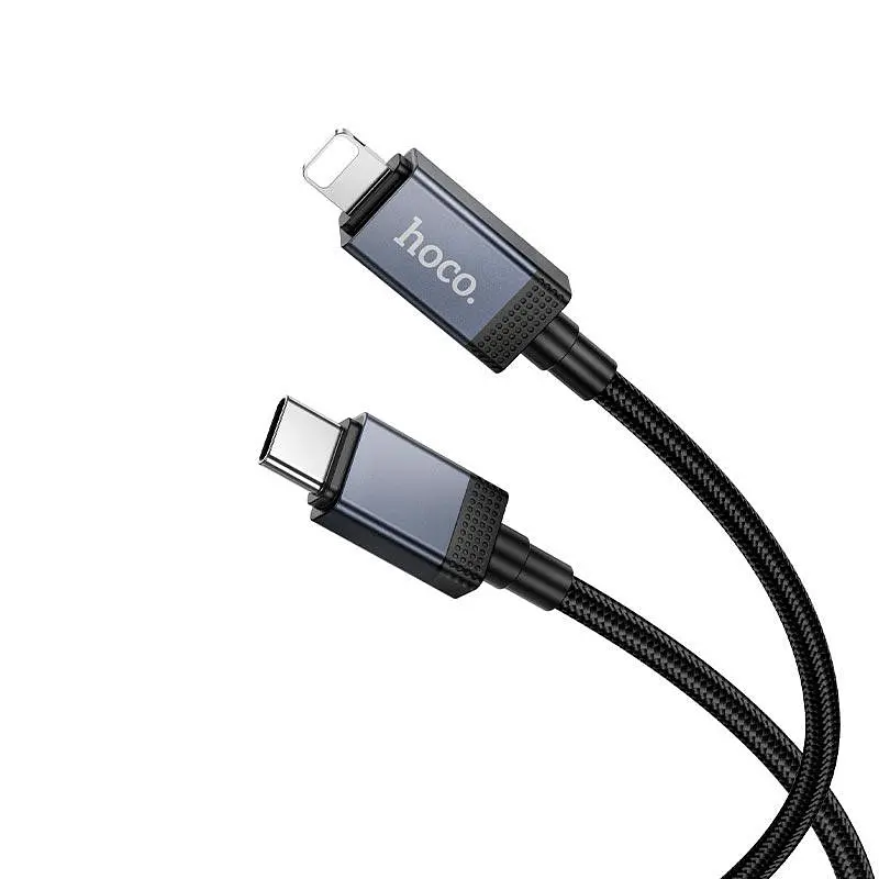 Кабель Hoco Type-C для Lightning Generous PD Charging data cable with display X118 1 м 27W - фото 2