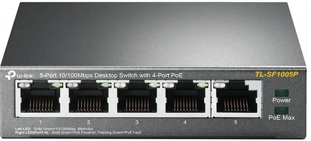Комутатор мережевий TP-Link TL-SF1005P