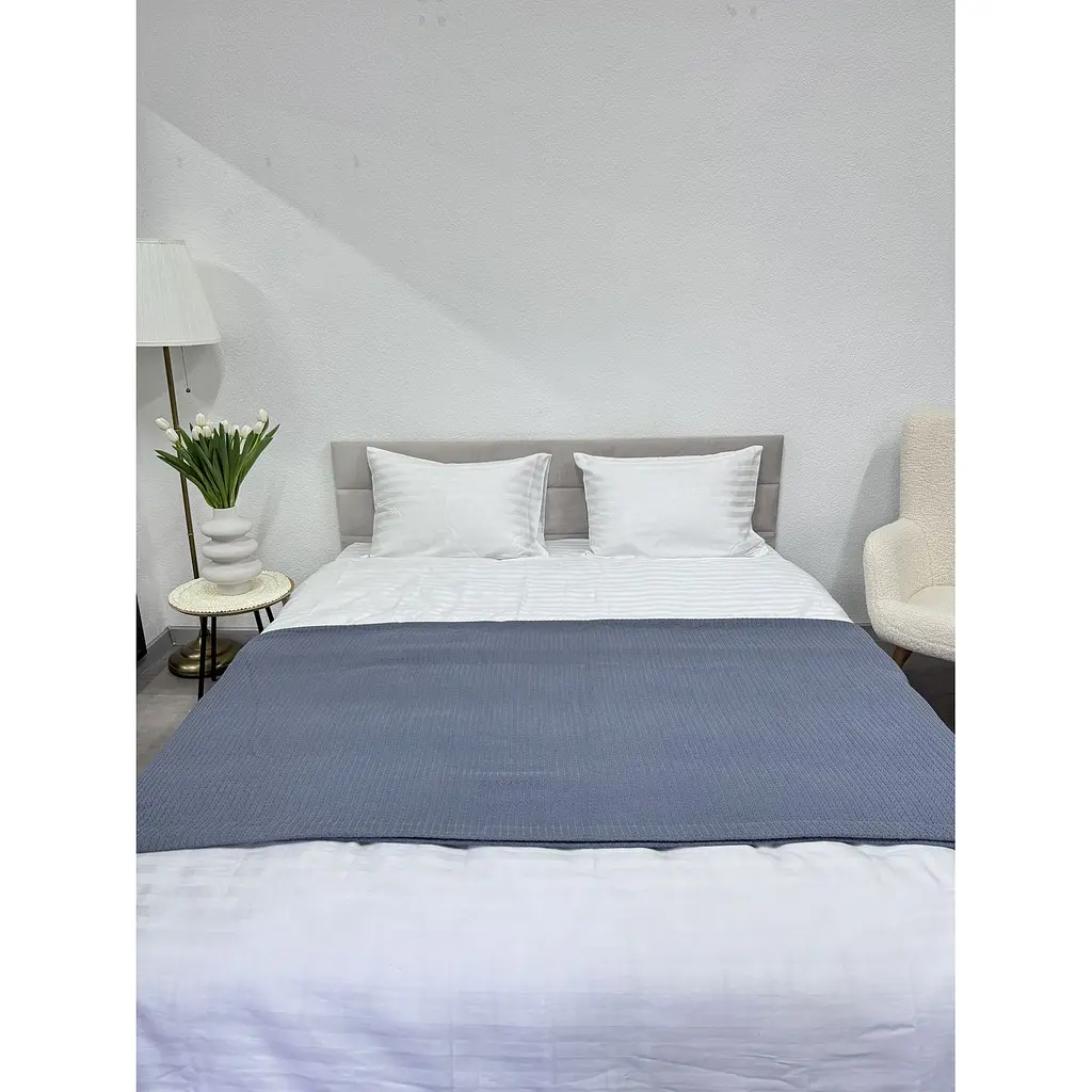 Плед-покривало Ecotton 200х230 Grey (24541) - фото 2