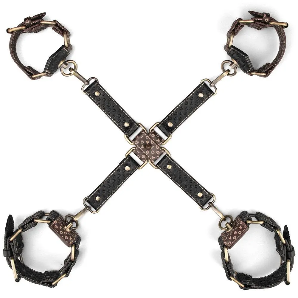 BDSM набір Rebellion Reign Hogtie Set (чорний)