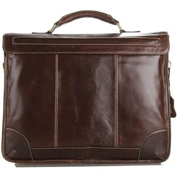 Сумка для ноутбука Vintage 14085 чоловіча Коричнева - фото 7