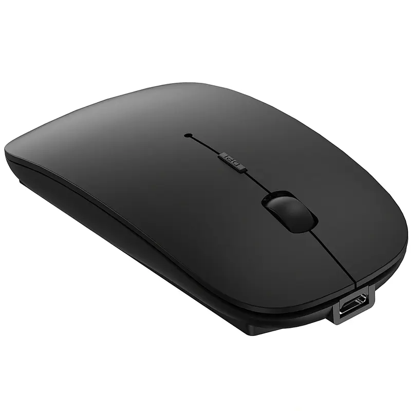 Миша бездротова WM101-C Wimice Lite 2.4G Black Wiwu teh0029572 - фото 4