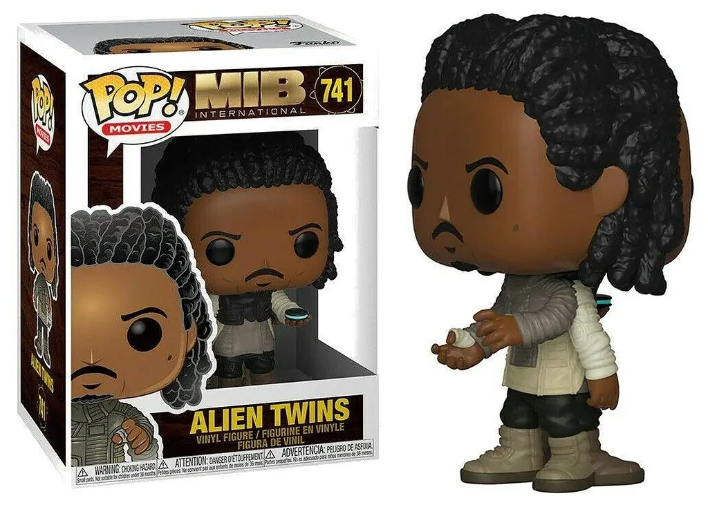 Фігурка Funko Pop Фанко Поп Близнюки-інопланетяни Люди в чорному Men in Black Alien Twins 10 см MB AT 741 - фото 2
