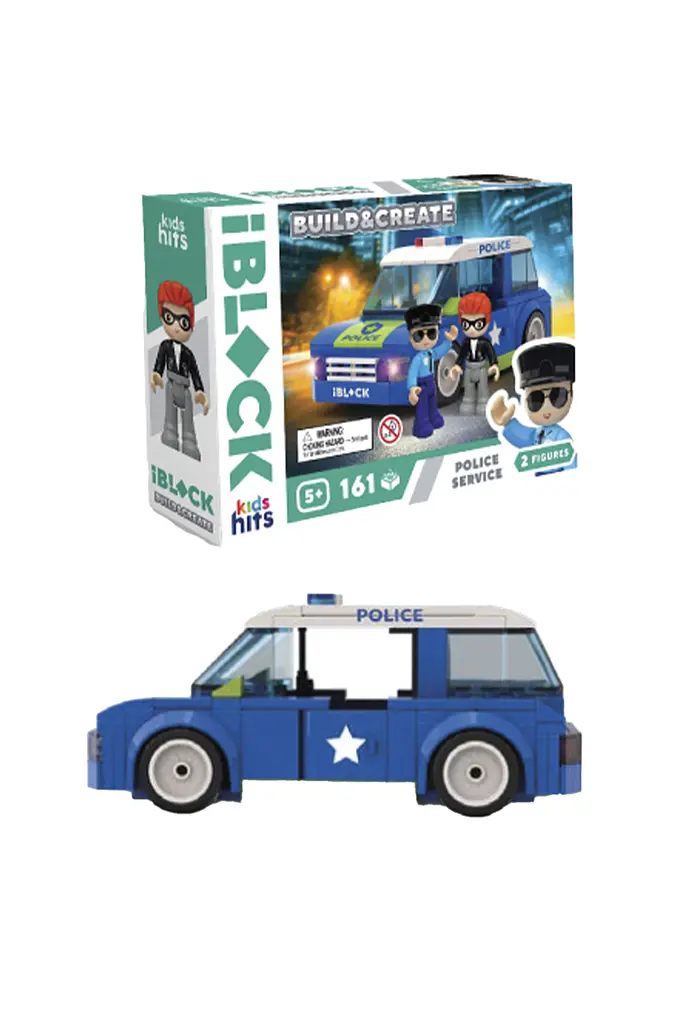 Конструктор Kids hits IBLOCK JUNIOR Поліція IBLOCK KH17/001/2 ЦБ-00264666