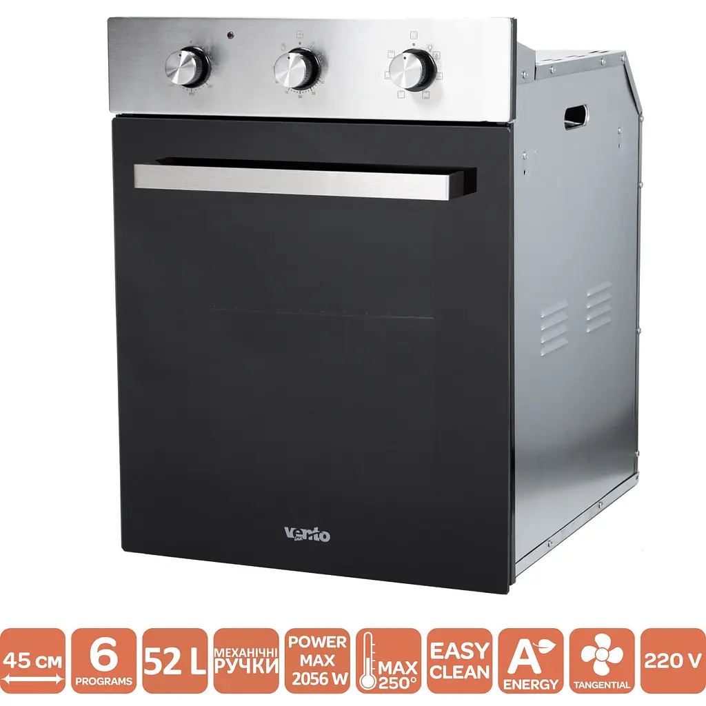 Духовой шкаф Ventolux Osaka 6 MT (BKX) - фото 3