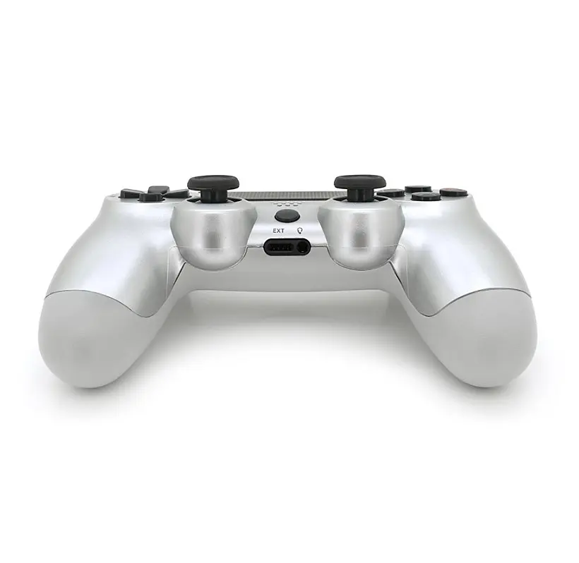 Геймпад джойстик DoubleShock Wireless PS4 Double Motor Vibration DUALSHOCK 4 Silver-White - фото 3