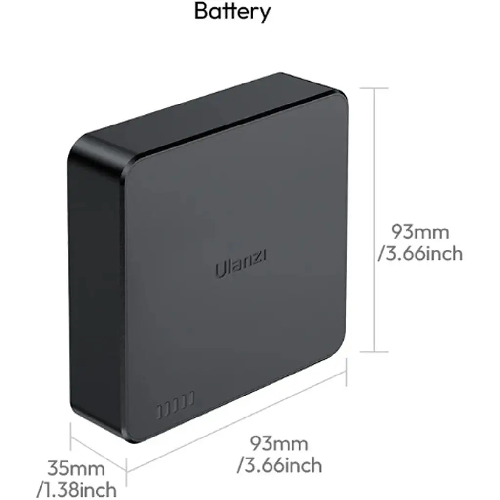 Накамерный свет Ulanzi EC65 65Вт Bi-Color [141988] - фото 4