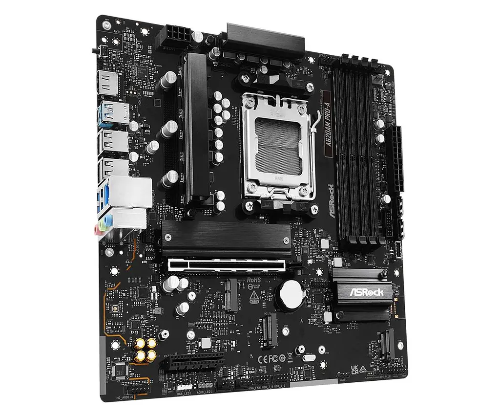 Материнська плата ASRock A620AM Pro-A Socket AM5 - фото 3