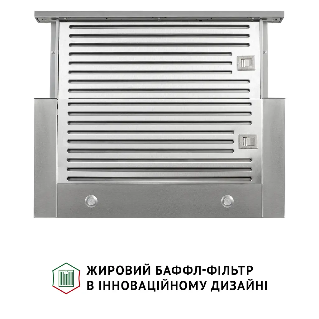 Витяжка телескопічна PERFELLI ISEO 6PMF INOX - фото 5