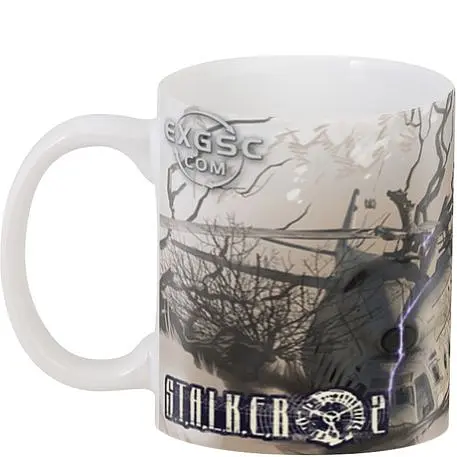 Кухоль GeekLand Сталкер 2 S.t.a.l.k.e.r. 2 ST.02.13 330 мл білий - фото 3
