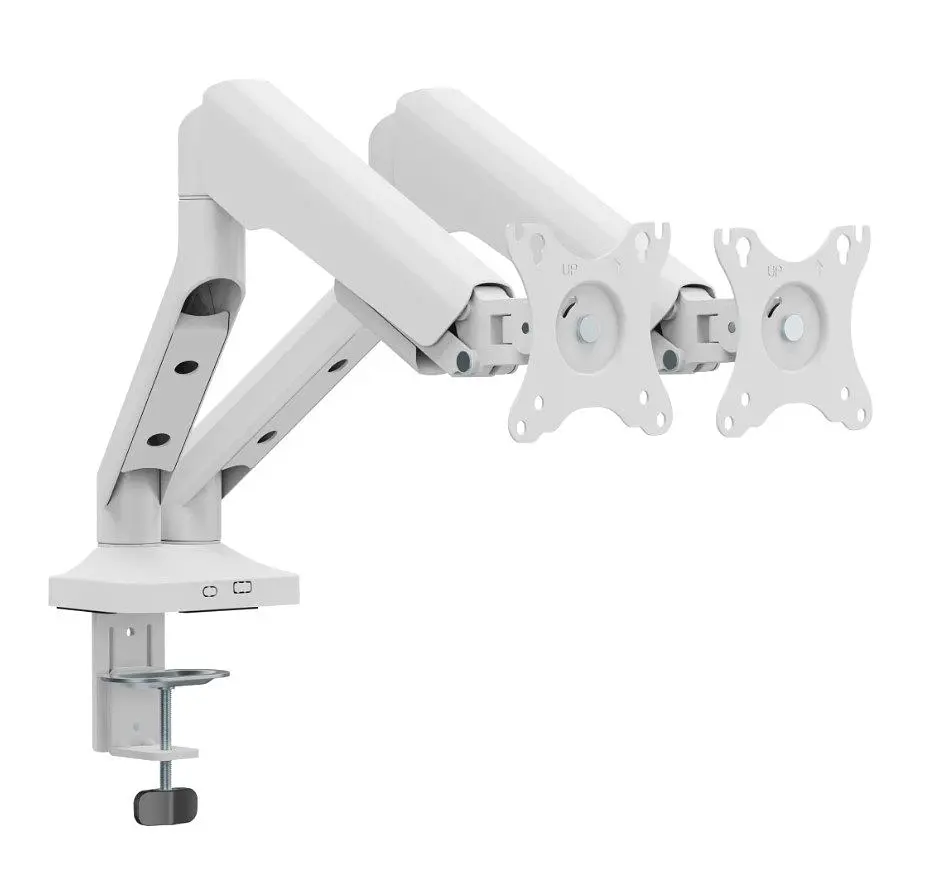 Кронштейн настольный для 2 мониторов 17-35 дюйма Officepro MA-442-W White - фото 2