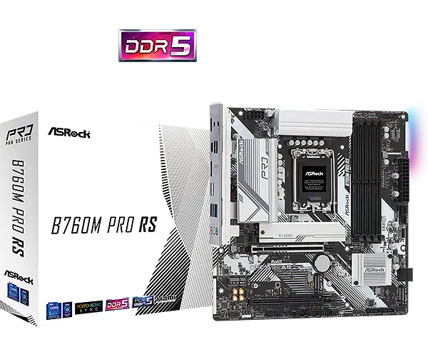 Материнська плата ASRock B760M Pro RS LGA 1700 (B760M PRO RS) Б/В - фото 3