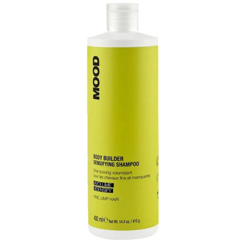 Шампунь Mood Body Builder Densifying Shampoo для надання густоти та об’єму волосся 400 мл - фото 1