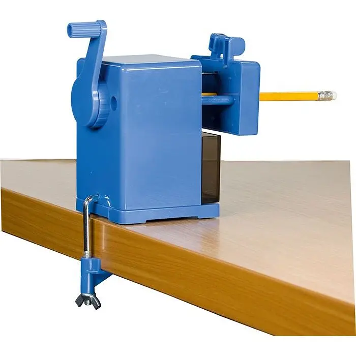 Точилка Buromax механическая на струбцине синяя (BM.4786) - фото 4