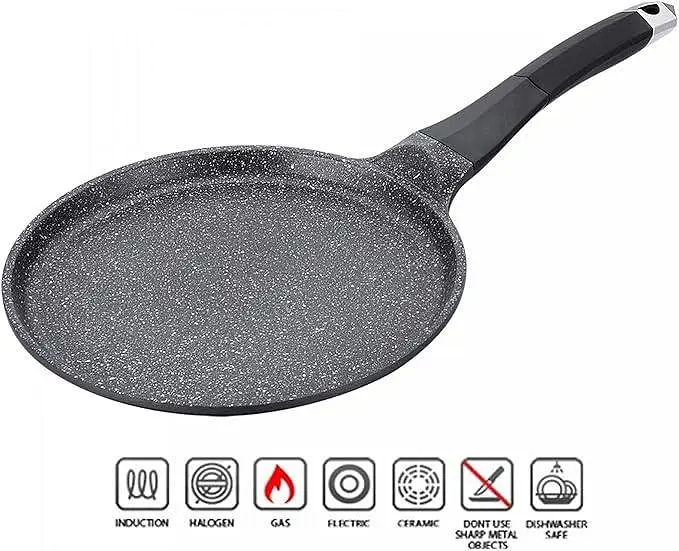 Сковорода для блинов блинная сковорода Royalty Line RL-HCP28M 28 см - фото 3