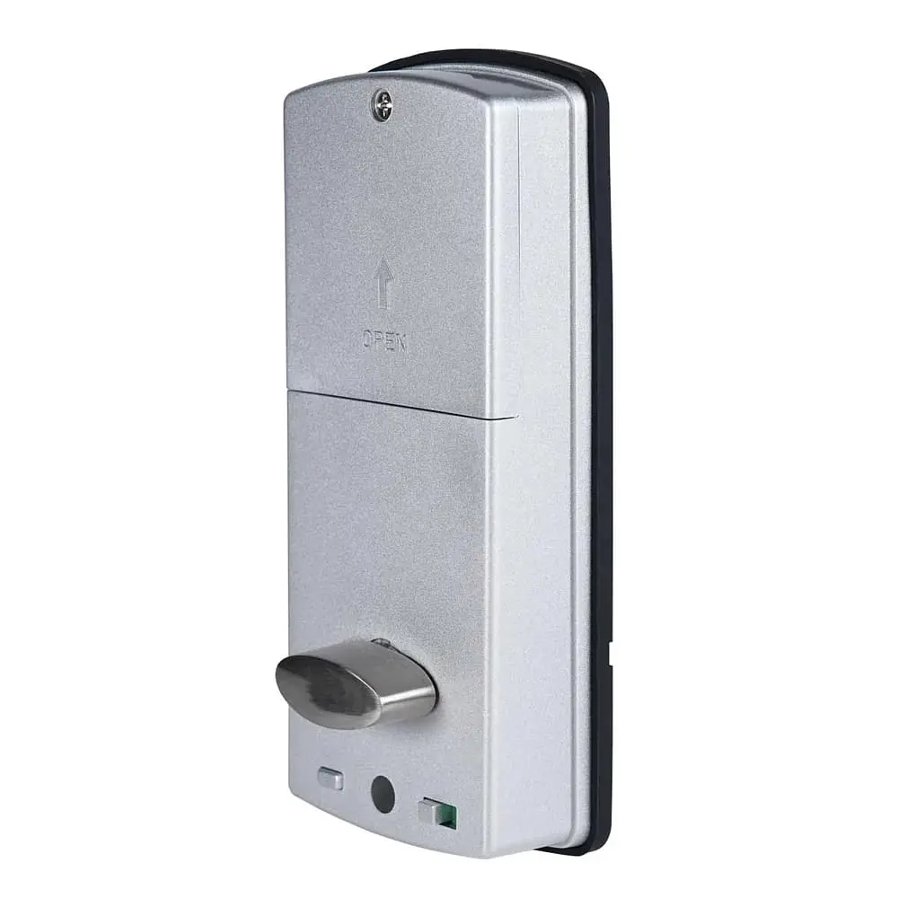 Замок біометричний автономний Trinix TRL-5203BTF Silver Right з Bluetooth, зчитувачем відбитків пальців і карт Mifare (65-00056) - фото 5