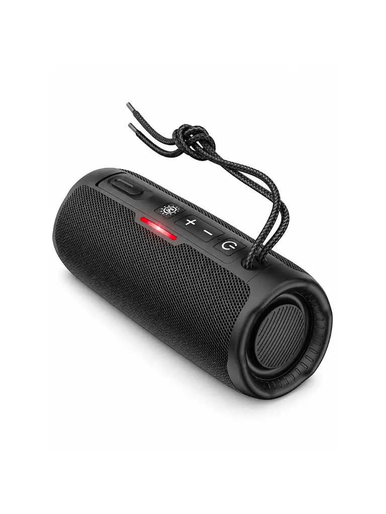 Портативна колонка Bluetooth 5.3 10 Вт акумулятор 1200 мА·год для дому та відпочинку Чорна (37261570)