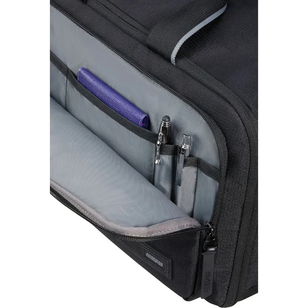 Сумка-Рюкзак American Tourister TAKE2CABIN BLACK 40x25x20 91G*09007 - фото 10