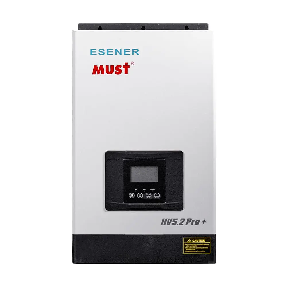 Автономний високочастотний інвертор 5.2kW Must PV18-5248 PRO DC48V - 5.2KVA/5200W WiFi, з комплектом для паралельного підключення (42-00153)