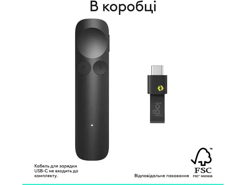 Презентер Logitech Spotlight 2 Graphite (910-007672) - фото 9
