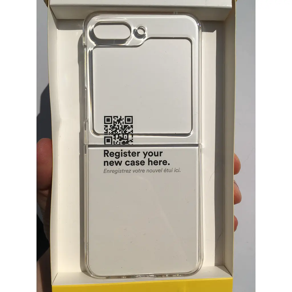 Чохол протиударний BodyGuardz Refract Case для Samsung Galaxy Z Flip5 Clear Прозорий - фото 3