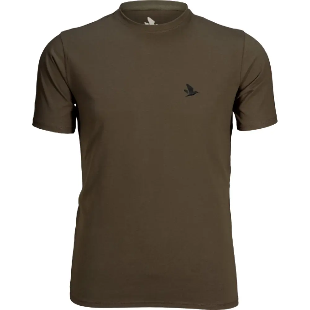 Набір футболок Seeland Outdoor 2-pack 2XL 2 шт. Raven/Pine green - фото 2