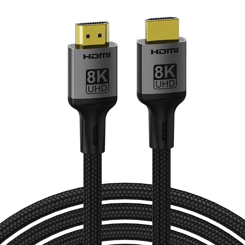 Кабель ColorWay HDMI-HDMI V2.1 8K 2м, Black (CW-CBHD088-BK) - фото 4