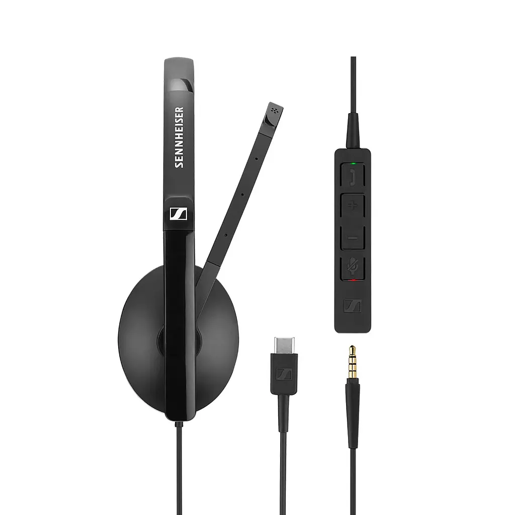 Гарнітура Sennheiser SC 135 USB-C / 3.5 мм Mono (508355) - фото 2