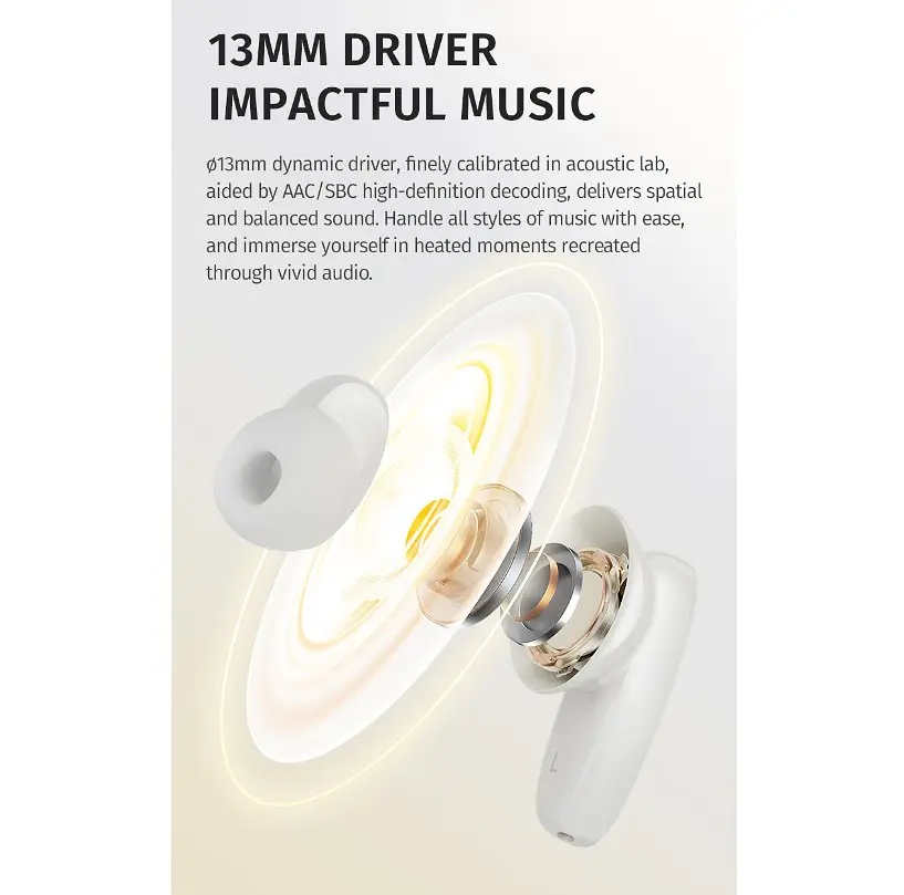 Бездротові навушники Bluetooth Takstar Liberty Gamer LE-100W True Wireless Earbuds - фото 6