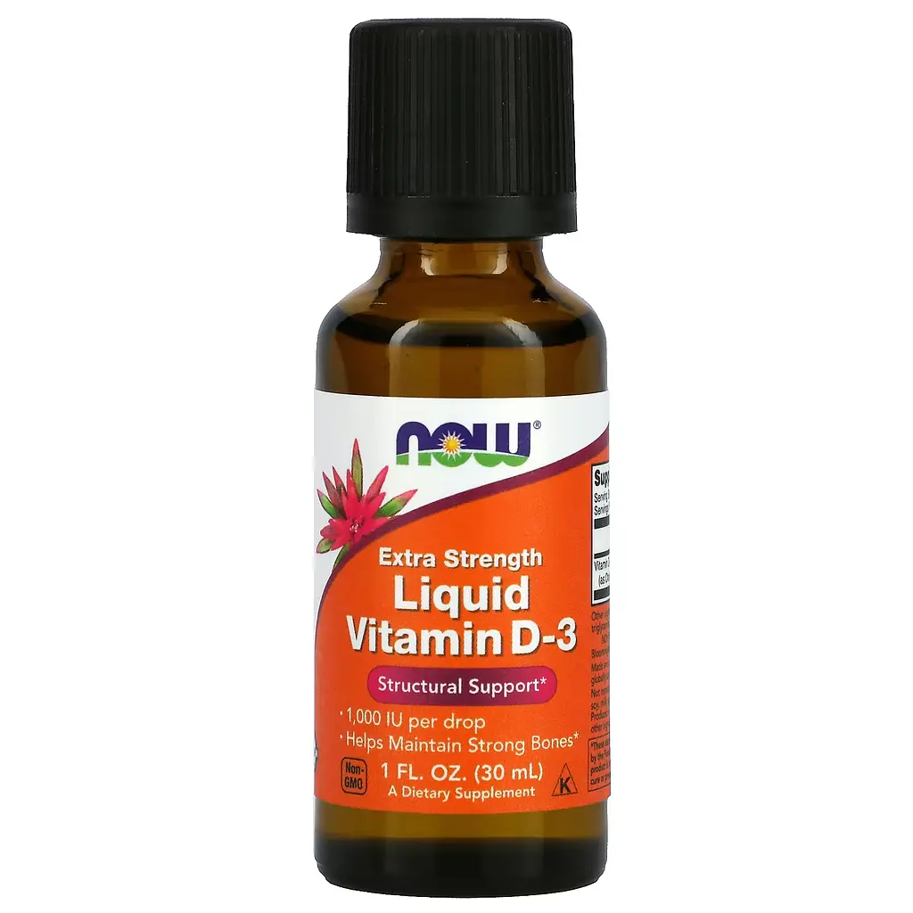 Рідкий Вітамін Д-3 посиленої дії Liquid Vitamin D-3 - 30мл