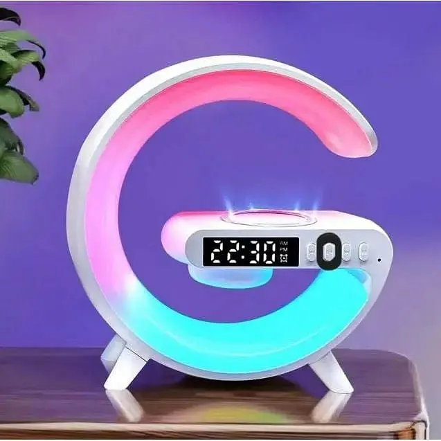 Светильник с беспроводной зарядкой телефона LED G63 RGB - фото 6