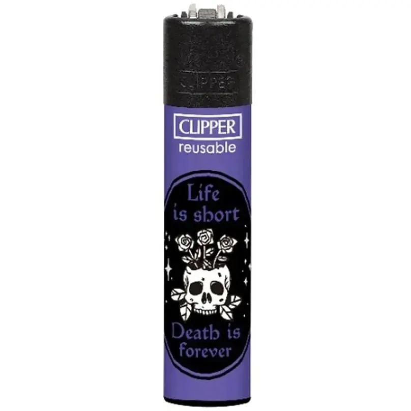 Зажигалка Clipper Standard Tattoo Skulls 2 - фото 3