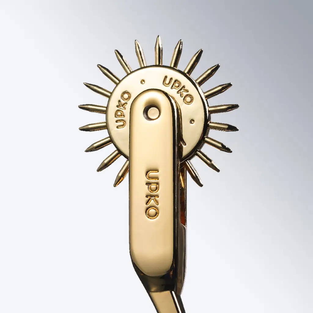 Колесо Вартенберга Upko Spiked Metal Pinwheel 18 см золотий - фото 6