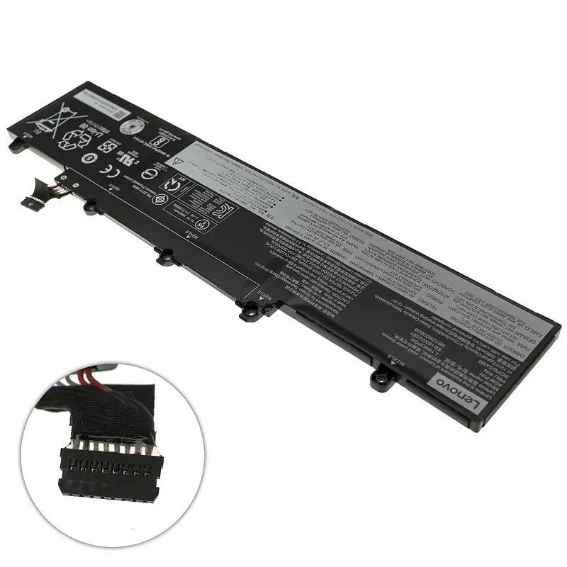 Батарея для ноутбука Lenovo L19L3PD5 (ThinkPad E14 Gen 2, E15 Gen 2) 11.1V 4050 mAh 45Wh Black (SB10X02608) - фото 2