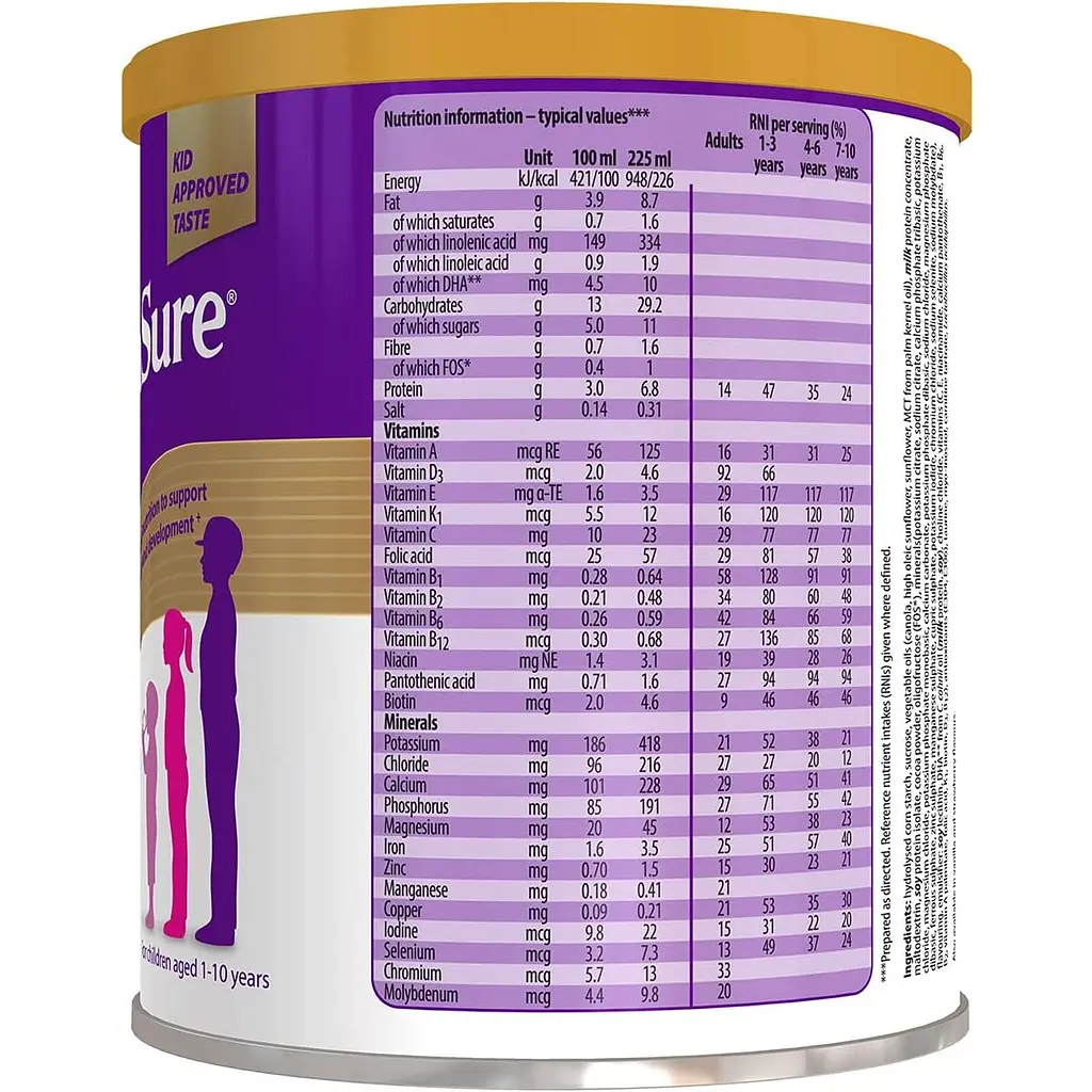 Суха молочна суміш Paediasure Shake Шоколад 400 г (8886451056023) - фото 2