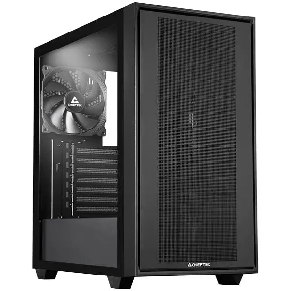 Корпус Chieftec NIGHT HUNTER 3 GS-03B-BLK-OP 4x120 мм PWM, USB-C, E-ATX, без БЖ, Black (GS-03B-BLK-OP) - фото 8