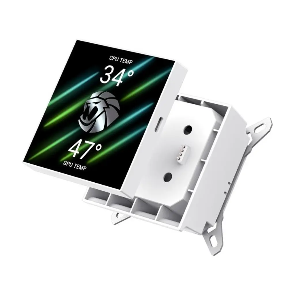 Система рідинного охолодження Gamemax GLACIER 360 LCD WH - фото 10
