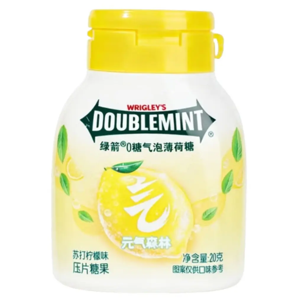 Драже Wrigley's Doublemint Soda Lemon Flavor 20г