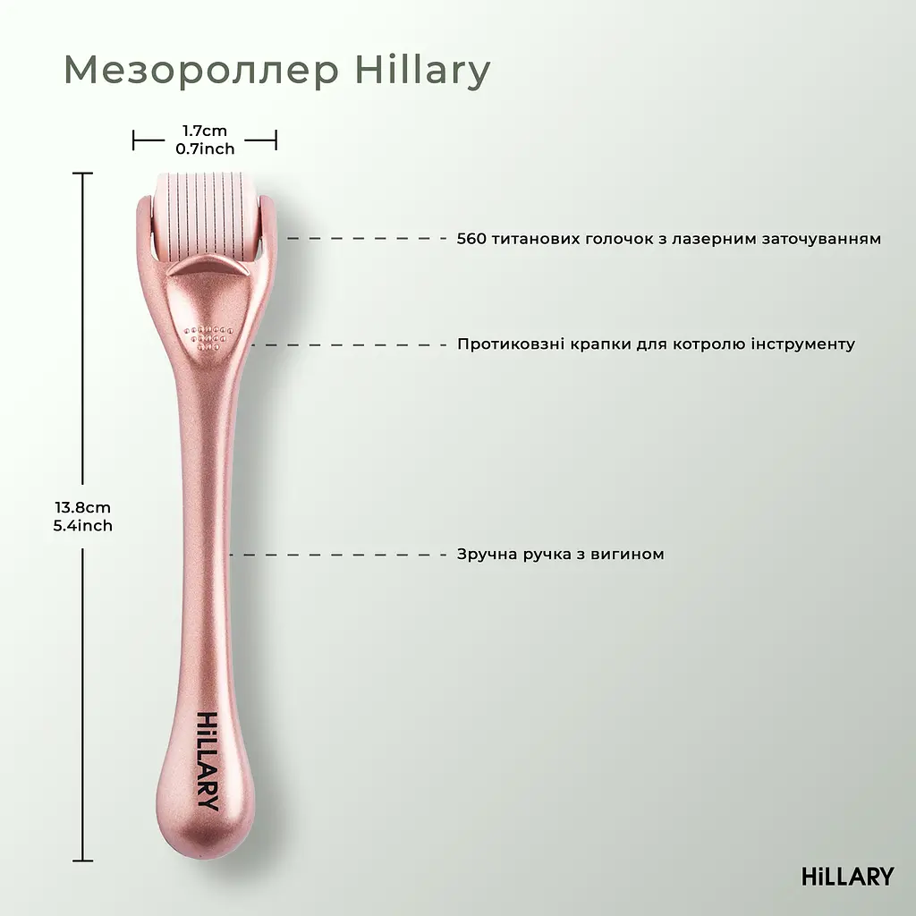 Набір Hillary для домашньої мезотерапії з біо-ретинолом Оновлення та зволоження - фото 19