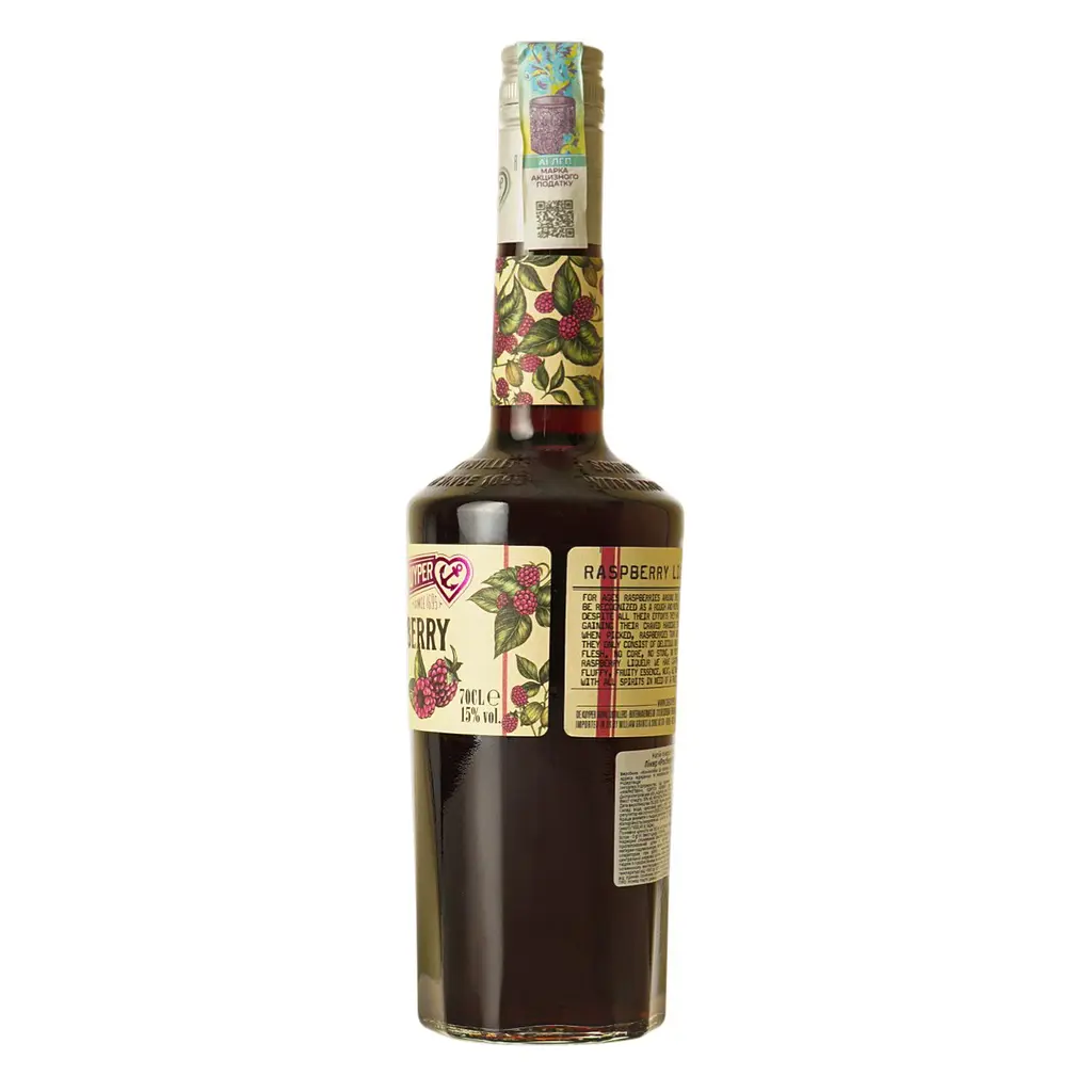 Лікер De Kuyper Raspberry Малина, 15%, 0,7 л - фото 2