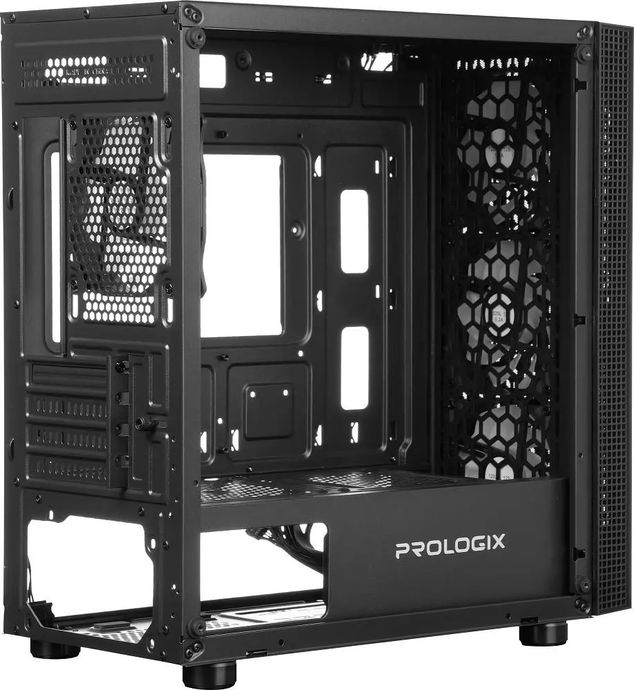 Корпус Prologix (Dash GM-06RB Black) - фото 5