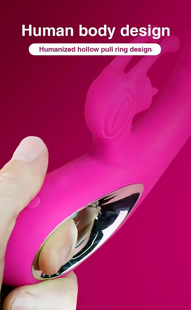 Вібратор Vicky USB Pink - фото 2