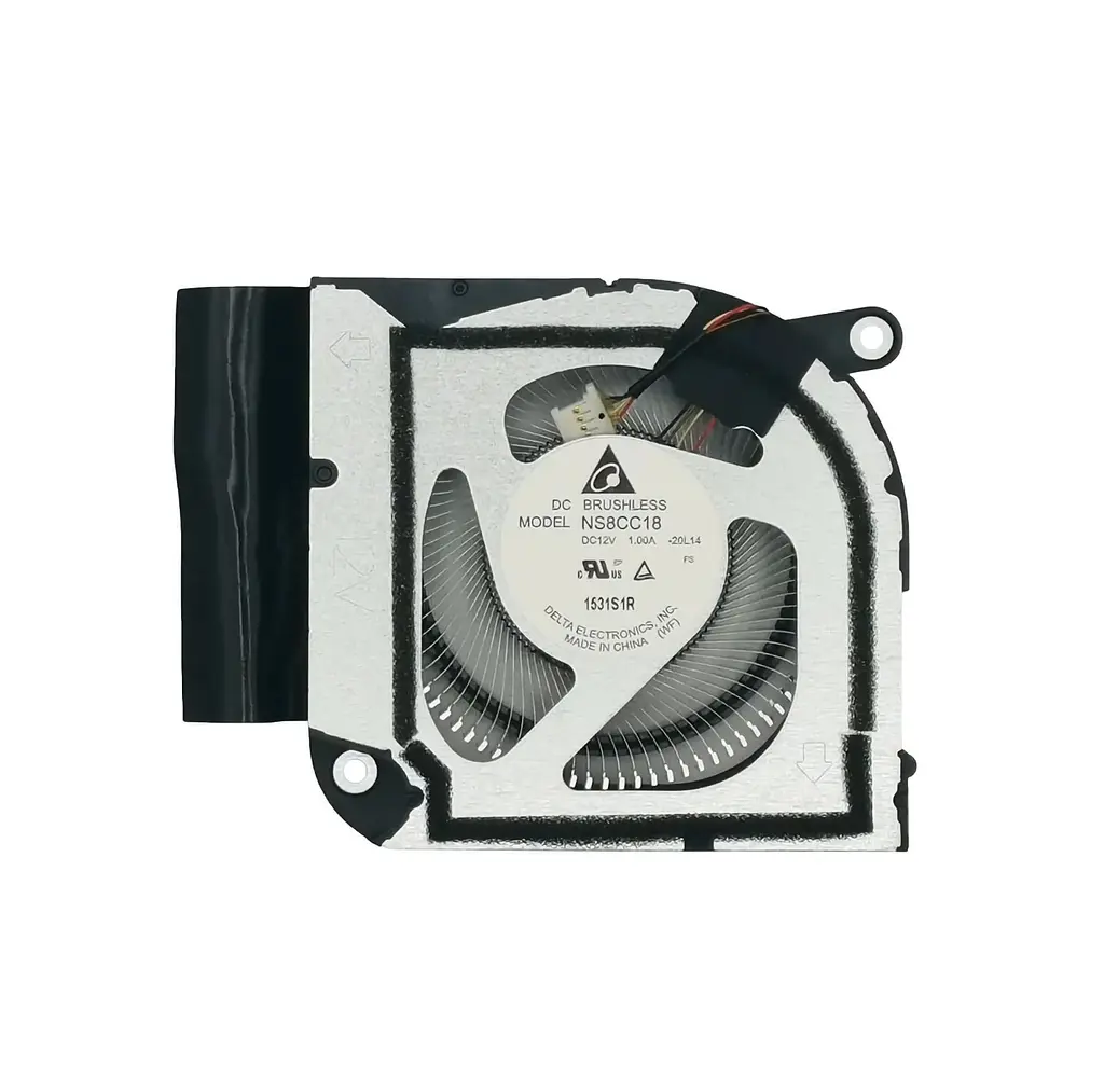 Вентилятор кулер для моделей ноутбука Acer Predator Helios 300 PH317-55 для GPU (NS8CC18) Acer, 12V, 4pin - фото 2