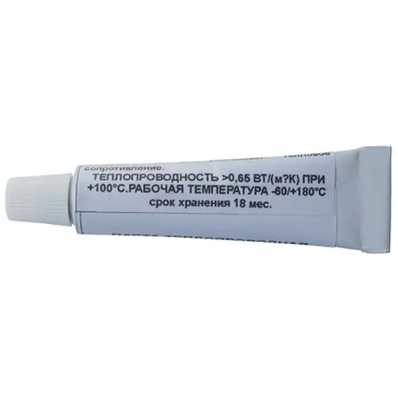 Термопаста AHK КПТ-8, кремнійорганічна, 17г, 0,65-1Вт/м*К, -60+180С (70263125) - фото 4